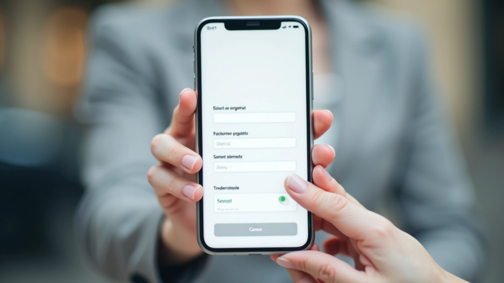Demonstrazione visiva di etichette posizionate verticalmente sopra i campi di input, design responsivo e mobile-friendly