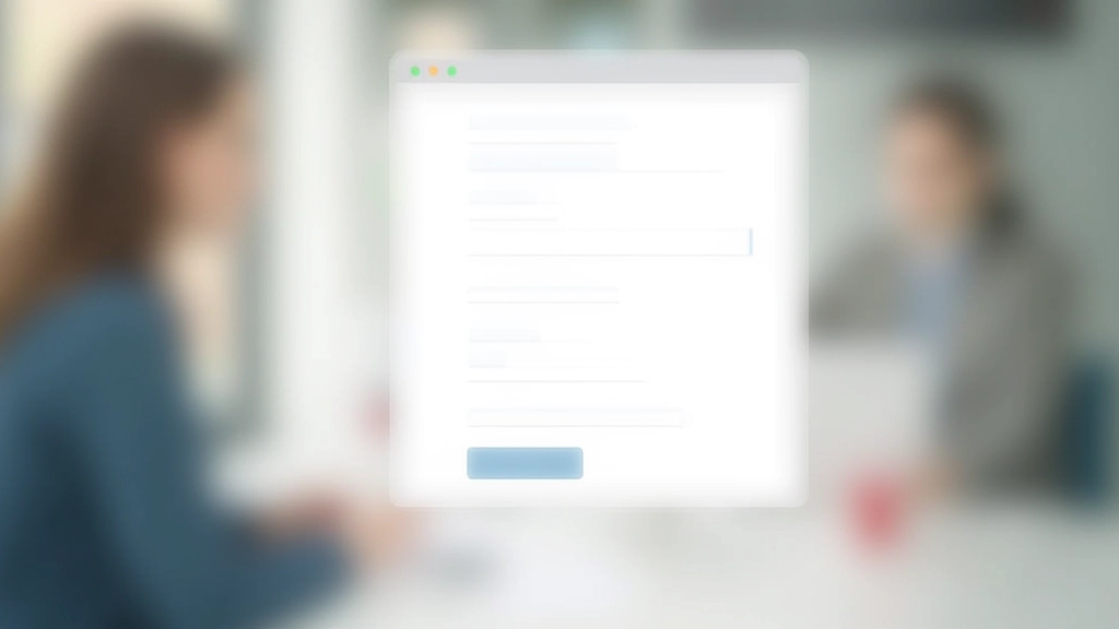 Esempio di form ben strutturato con etichette posizionate sopra i campi di input, design pulito e intuitivo